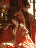 海棠影下爱不再