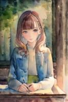 表姐用刮了一半的刮刮乐送我当升学礼物